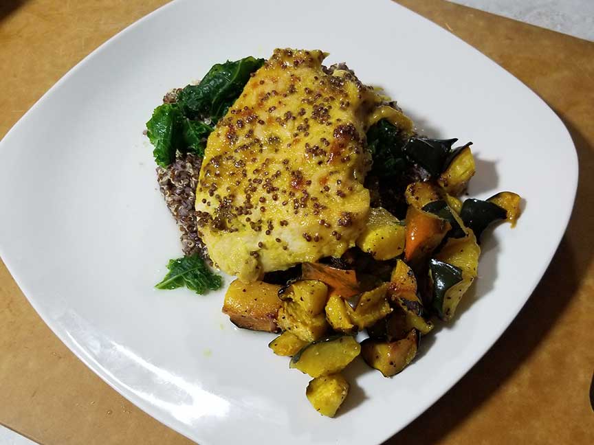 Maple Mustard Chicken
